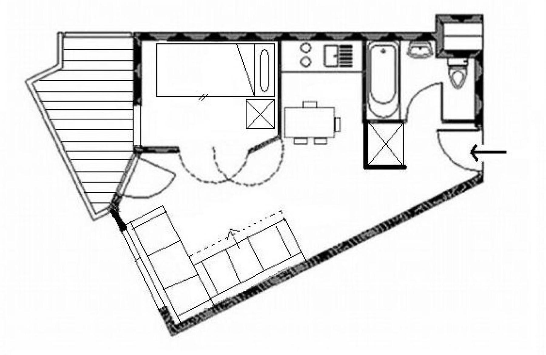 Residence Median - Appartement Lumineux - Proche Des Pistes - Balcon Mae-3124 생마르탱 드 벨빌 외부 사진